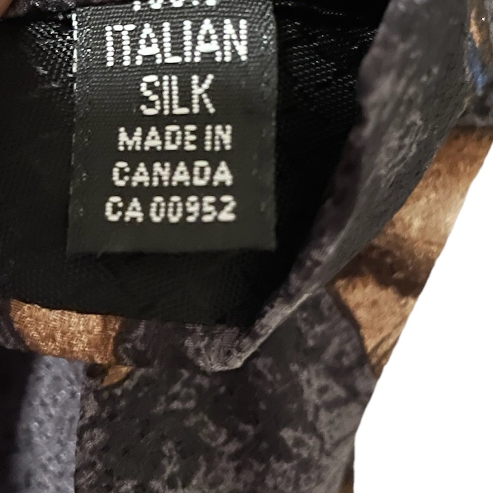 ⚠️4/$15 ⚠️ NEW Stefano Conti 100% Silk Tie - Picture 5 of 6